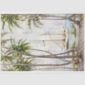 tropische reusachtige textuur, ontkoppeling tissuepapier (Voorkant)