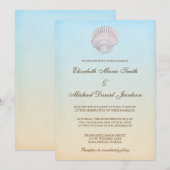 Tropische ridderbruiloft kaart (Voorkant / Achterkant)