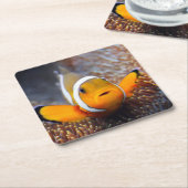 Tropische rifvis - Clownvis Kartonnen Onderzetters (Schuin)