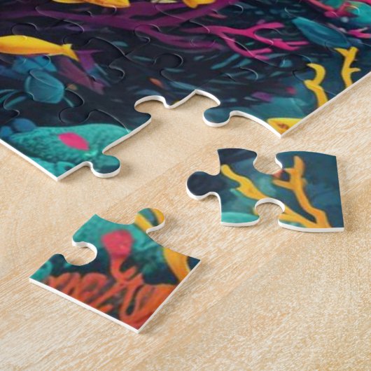 Tropische rifvis legpuzzel (Zijkant)