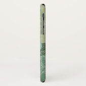 Tropische rode bladeren Case-Mate iPhone case (Achterkant/links)