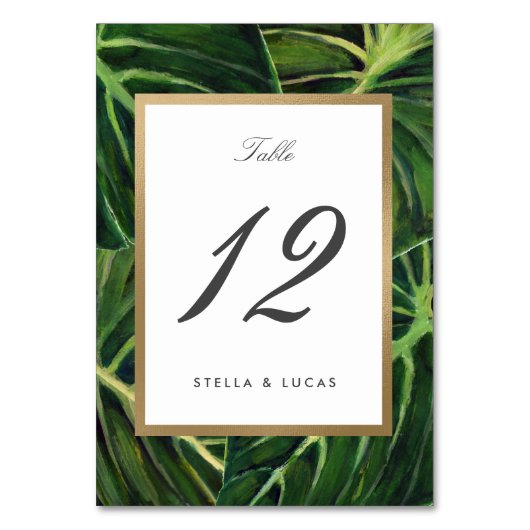 Tropische Romance II Kaart (Achterkant)