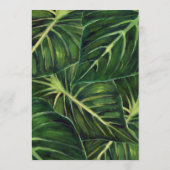 Tropische Romance II Menu (Achterkant)