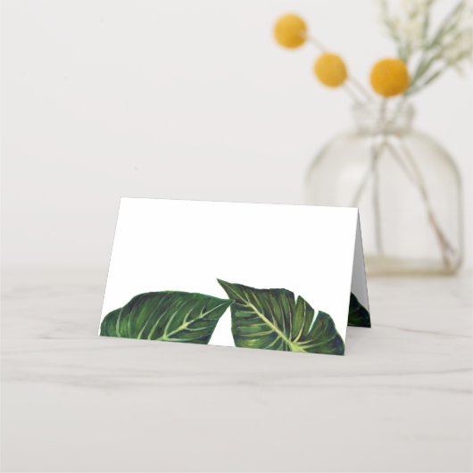 Tropische Romance II Plaatskaartje (Achterkant)