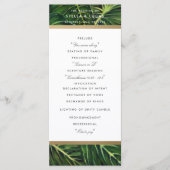 Tropische Romance II Programmakaart (Voorkant)