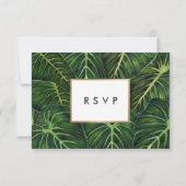 Tropische Romance II RSVP Kaartje (Achterkant)