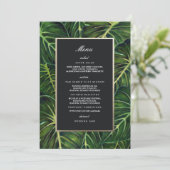 Tropische Romance / Menu (Staand voorkant)