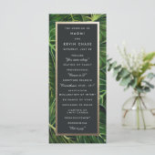 Tropische Romance / Programma Programmakaart (Staand voorkant)