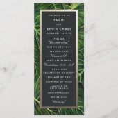 Tropische Romance / Programma Programmakaart (Voorkant)