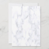 Tropische Romantische Trouwkaart Aankondigingen (Achterkant)