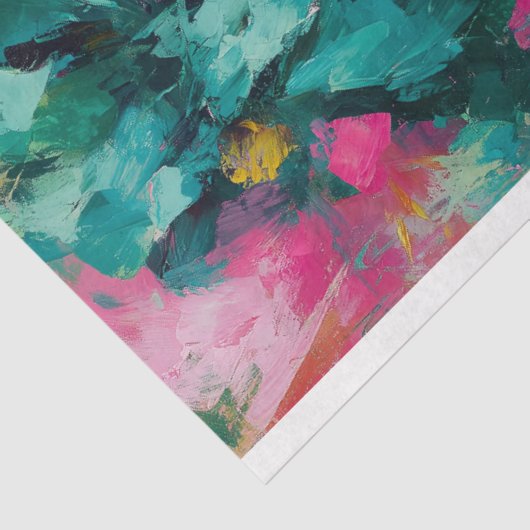 Tropische roodharige met Limoen Cocktail Decoupage Tissuepapier (Detail)