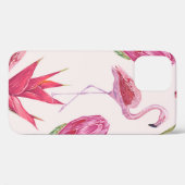 Tropische roze bloemen, protea, paradijsvogel Case-Mate iPhone case (Achterkant (horizontaal))