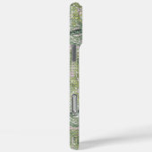 Tropische roze bloemen schitteren Case-Mate iPhone case (Achterkant / Rechts)