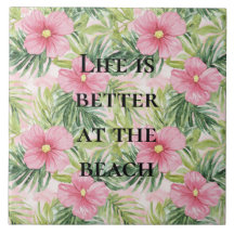 Tropische roze bloemen