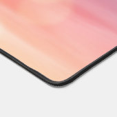 Tropische Roze Flamingo Art Sunset Desk Mat Pad (Hoek)