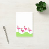 Tropische roze flamingo Bird Flamingos Post its Post-it® Notes (Kantoor)
