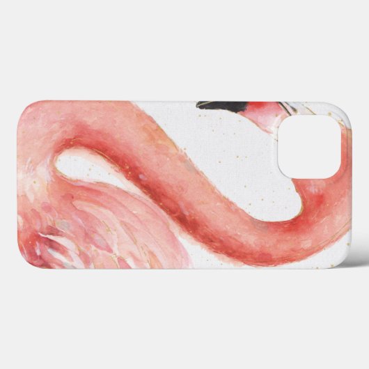 Tropische | Roze Flamingo Case-Mate iPhone Case (Achterkant (horizontaal))