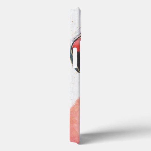 Tropische | Roze Flamingo Case-Mate iPhone Case (Achterkant / Rechts)