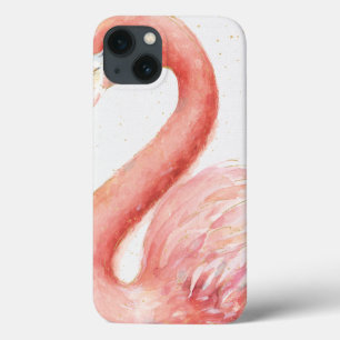 Tropische   Roze Flamingo iPhone 13 Hoesje