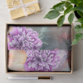 Tropische roze flamingo en Waterverf bloemen Tissuepapier (Geschenk)