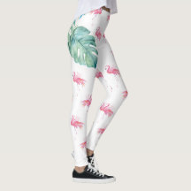 Tropische roze flamingo kleding