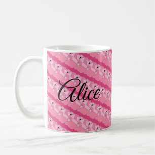 Tropische Roze Flamingo Koffiemok