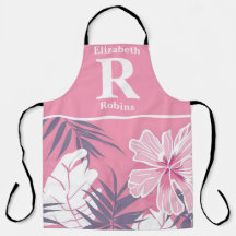Tropische roze hibiscus gepersonaliseerd