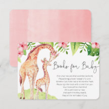 tropische roze roze boeken voor baby