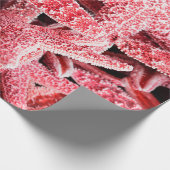 Tropische roze stroop cadeaupapier (Hoek)