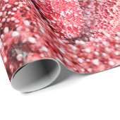 Tropische roze stroop cadeaupapier (Rol Hoek)