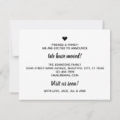 Tropische Roze Verandering van het Flamingo van he Aankondiging (Achterkant)