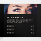 Tropische Rozen drievoudig brochure Drieluik Kaart (Binnenkant midden)