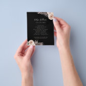 Tropische rozen flyer (Hand)