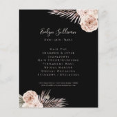 Tropische rozen flyer (Voorkant)