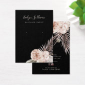 Tropische rozen oorbel display kaart (Bureau)