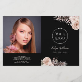 Tropische rozen tweevoudig brochure