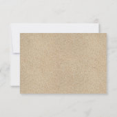 Tropische RSVP (strandzand en roze) (Achterkant)