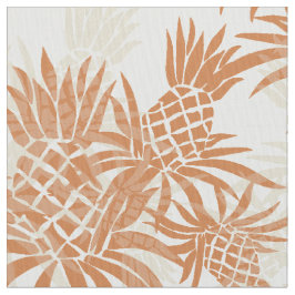 Tropische ruimtecoördinaten - ananas Camo Hawaiian Stof