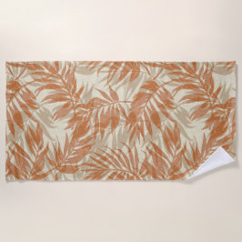 Tropische ruimtecoördinaten - Areca Palms Hawaiian Strandlaken