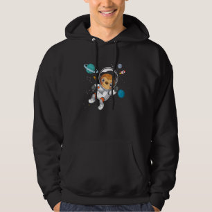 Tropische ruimtevaart in het universum hoodie