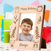 Tropische Safari Oerwoud Dieren Kinderen Verjaarda Gegraveerde Lijstjes