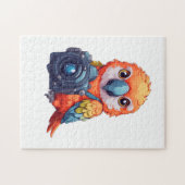 Tropische Safari Parrot Macaw Fotograaf Legpuzzel (Horizontaal)