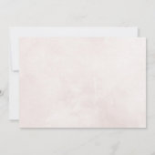 Tropische Safari Verjaardagsfeest Foto Bedankkaart (Achterkant)