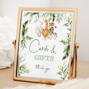 Tropische safari's Kaarten en Poster van Gifts