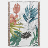 Tropische samenstelling deken (Voorkant Verticaal)