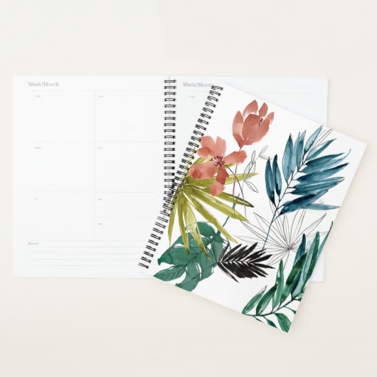 Tropische samenstelling planner (Display)