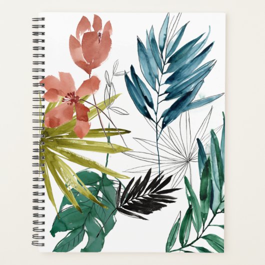 Tropische samenstelling planner (Voorkant)