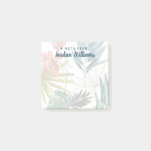 Tropische samenstelling post-it® notes