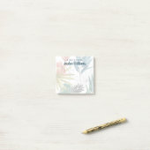 Tropische samenstelling post-it® notes (Op bureau)