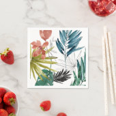 Tropische samenstelling servet (Insitu)